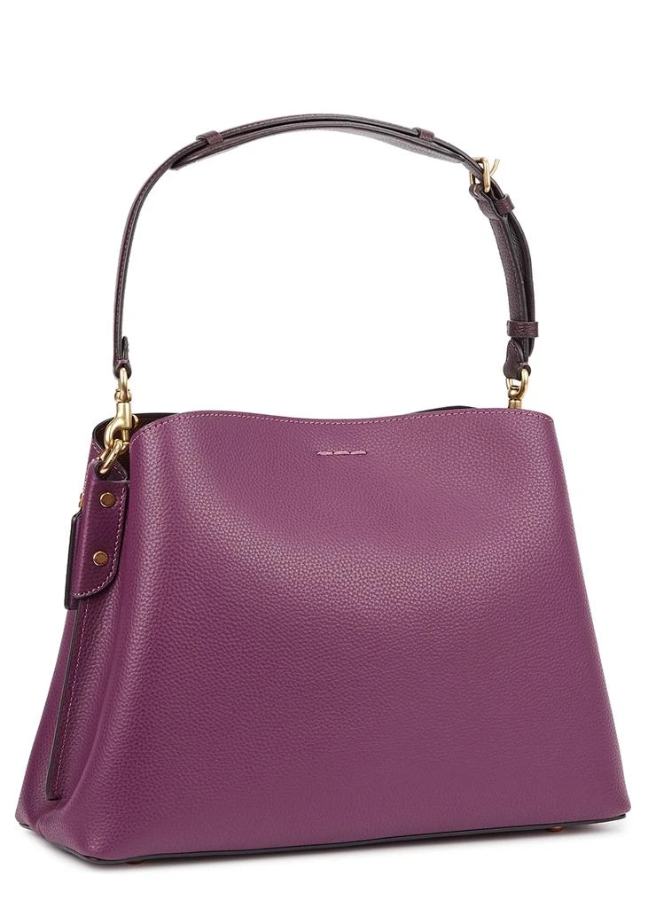 商品Coach|Willow purple leather shoulder bag,价格¥4060,第2张图片详细描述