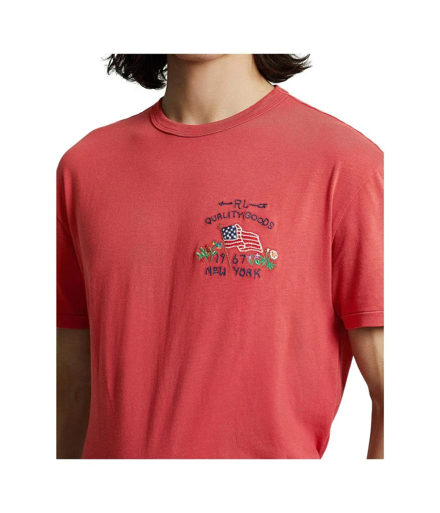 商品Ralph Lauren|Classic Fit Flag Jersey T-Shirt,价格¥267,第3张图片详细描述