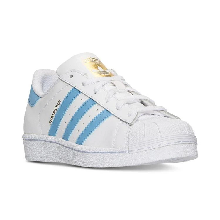商品Adidas|Boys' Superstar Casual Sneakers from Finish Line,价格¥371,第2张图片详细描述