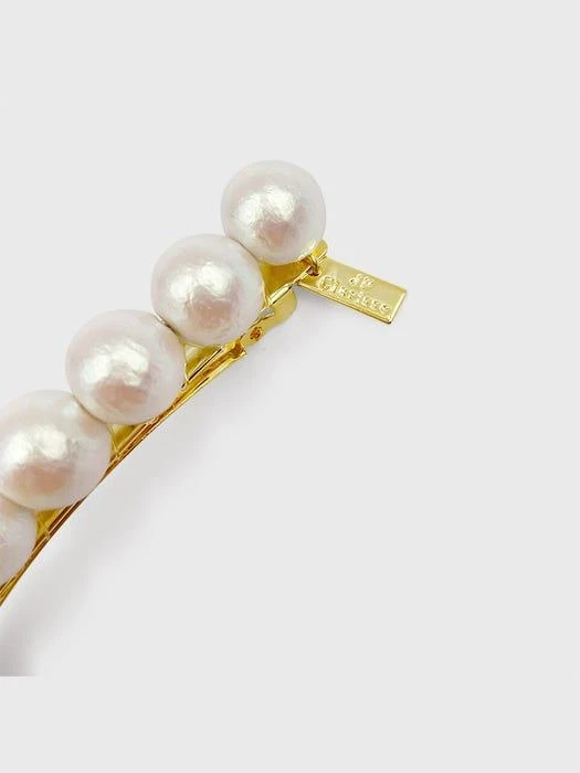 商品Jean Paul Clarisse|Cotton Pearl Pin,价格¥524,第5张图片详细描述