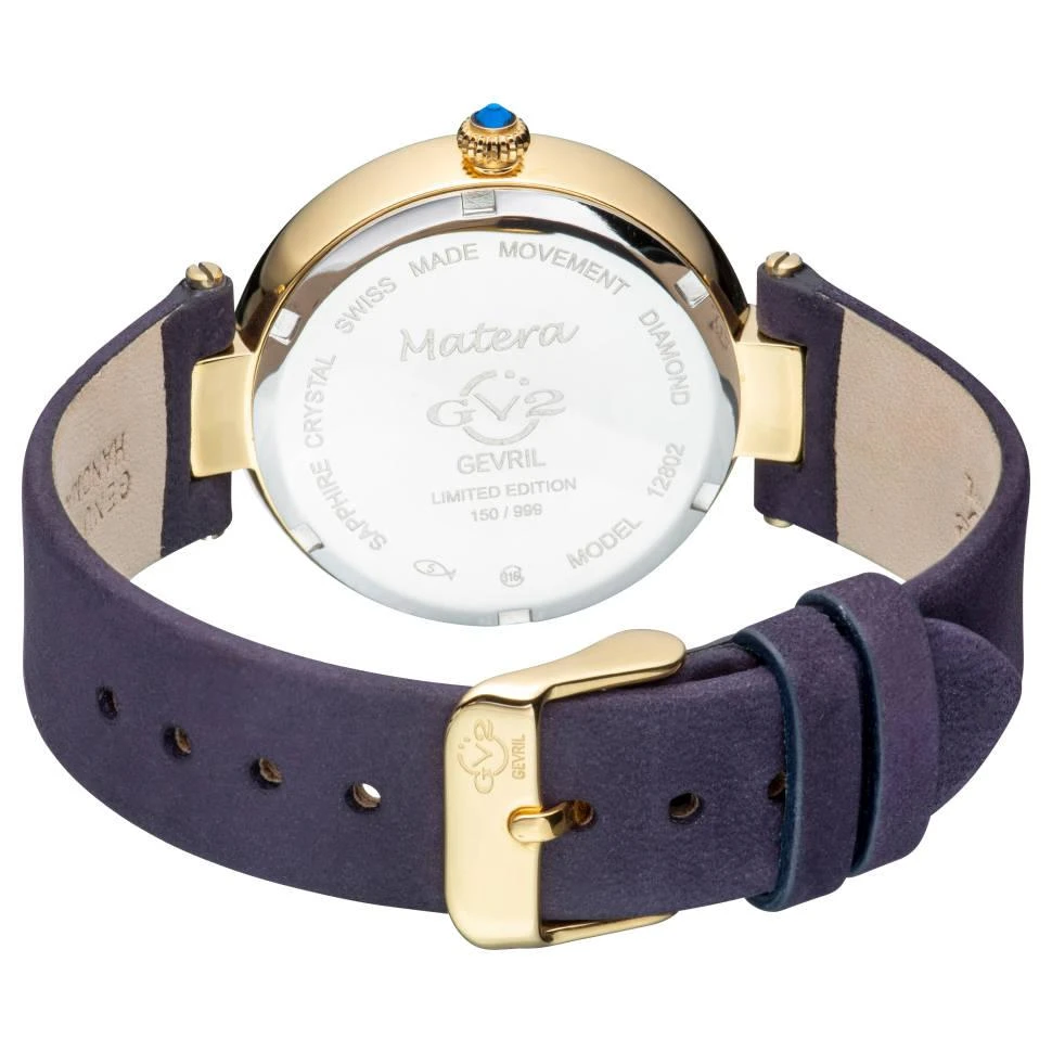 商品Gevril|GV2 by Gevril Matera Diamond Women's Watch,价格¥6098,第2张图片详细描述