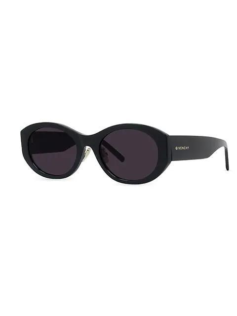 商品Givenchy|55MM Oval Sunglasses,价格¥1877,第4张图片详细描述