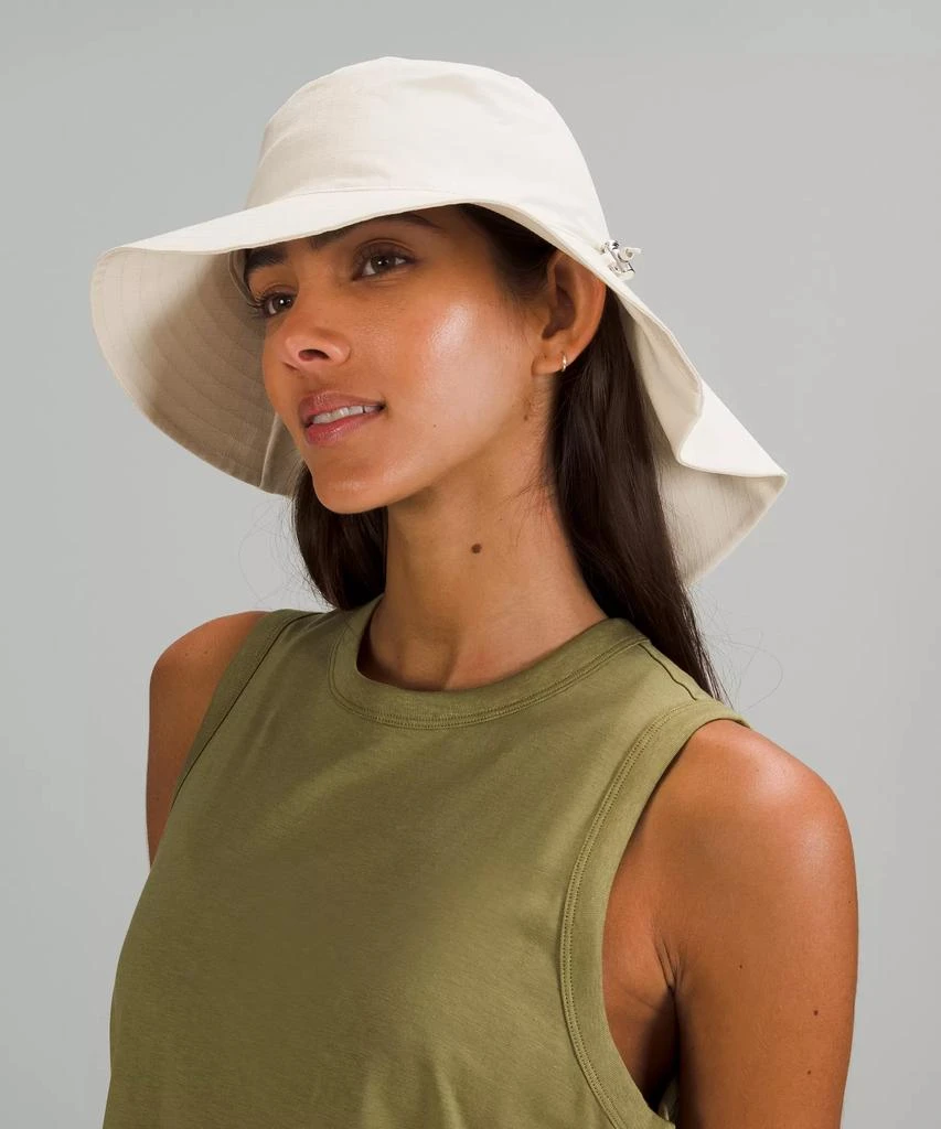 商品Lululemon|Women's Cinchable Wide Brim Bucket Hat,价格¥216,第2张图片详细描述