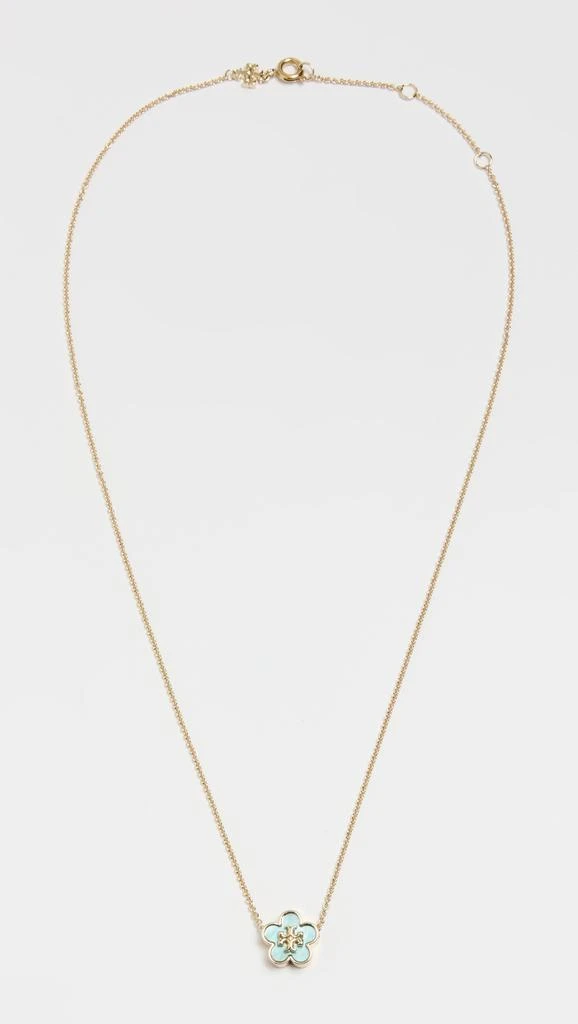 商品Tory Burch|Kira Flower Pendant Necklace,价格¥950,第4张图片详细描述
