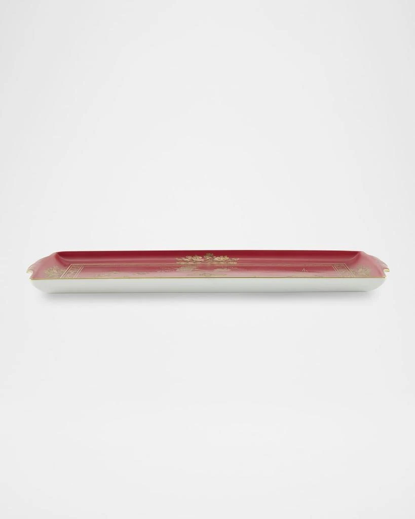 商品GINORI 1735|Oriente Italiano Rubrum Large Service Tray,价格¥3876,第2张图片详细描述