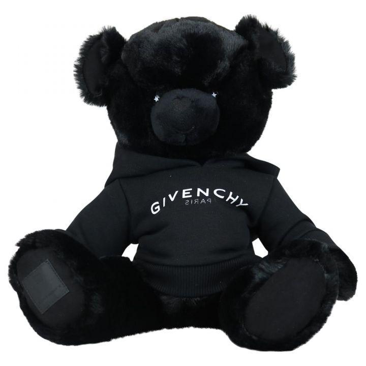 商品Givenchy|Black Logo Devil Hoodie Teddy Bear,价格¥1286,第4张图片详细描述