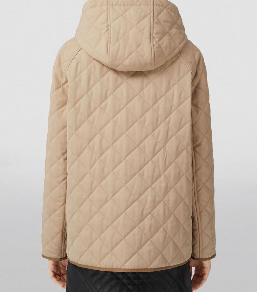 商品Burberry|Thermoregulated Hooded Coat,价格¥9185,第6张图片详细描述