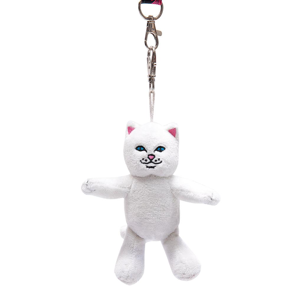 Lord Nermal Plush Keychain (White)商品第1张图片规格展示