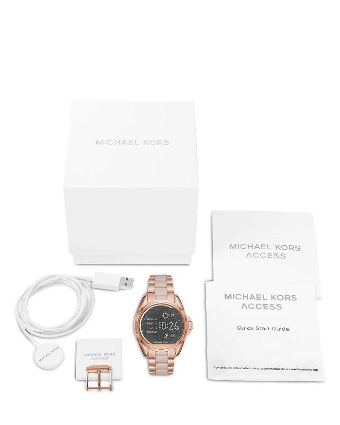 商品Michael Kors|Bradshaw Smart Watch, 44.5mm,价格¥893,第5张图片详细描述