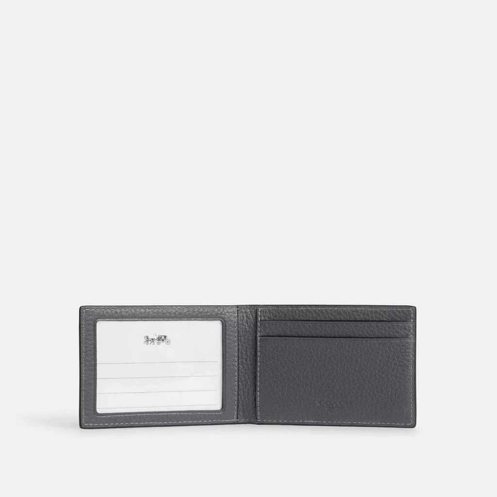 商品Coach|Compact Billfold Wallet,价格¥314,第2张图片详细描述