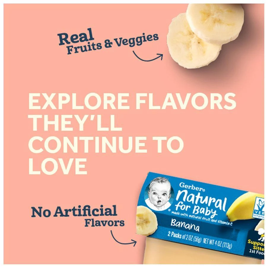 商品Gerber|2nd Foods Baby Food Apple Strawberry Banana,价格¥23,第5张图片详细描述