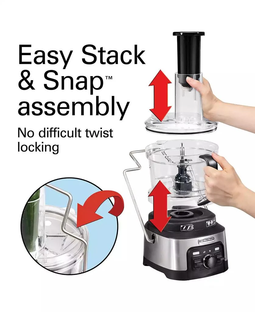 Professional Spiralizing Stack & Snap Food Processor 商品