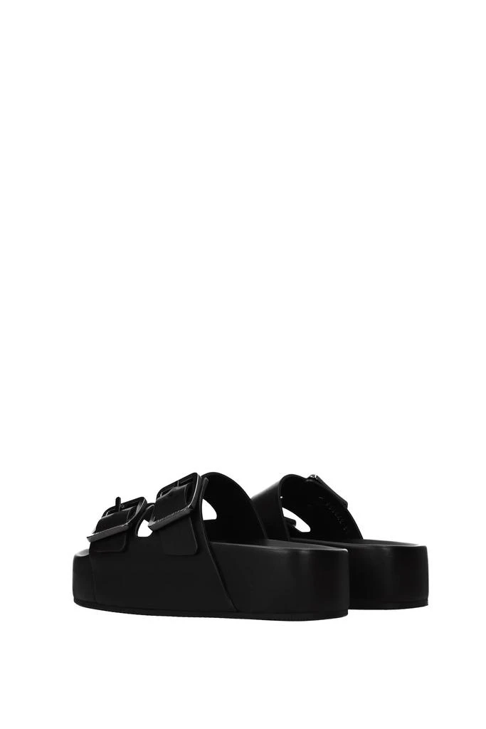 商品Balenciaga|Slippers and clogs Leather Black,价格¥3494,第4张图片详细描述