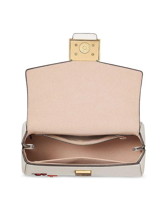 商品Kate Spade|Katy Heart Embellished Texture Leather Small Top Handle Bag,价格¥2919,第4张图片详细描述