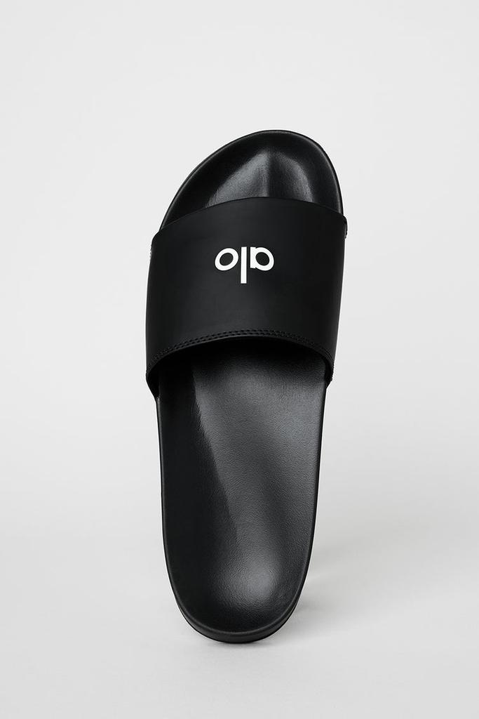 Alo Unisex It Slide - Espresso - Sandals - Free Shipping - BeyondStyle