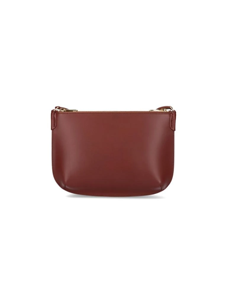 商品A.P.C.|"Sarah" Brown Leather Shoulder Bag,价格¥1526,第3张图片详细描述