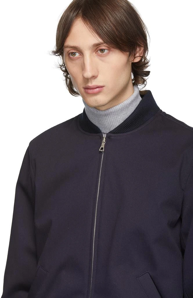 商品A.P.C.|Navy Gregoire Bomber Jacket,价格¥1777,第4张图片详细描述