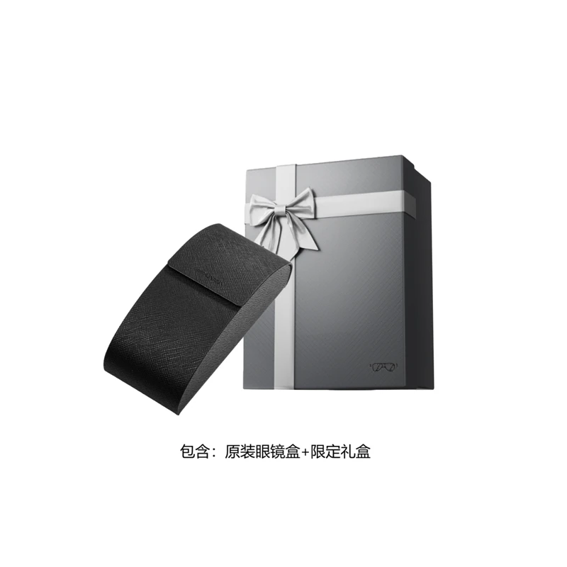 商品[国内直发] Prada|/普拉达 HERITAGE系列方框造型款假日旅行版光学眼镜VPR13Z D 男女同款 玳瑁色,价格¥1785,第3张图片详细描述