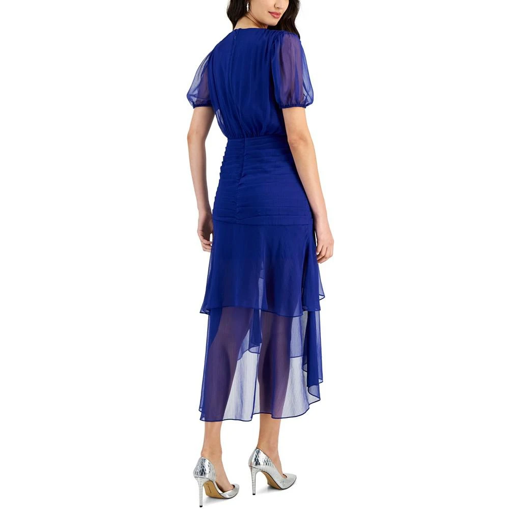 商品Tahari|Women's Ruched Midi Dress,价格¥1123,第2张图片详细描述