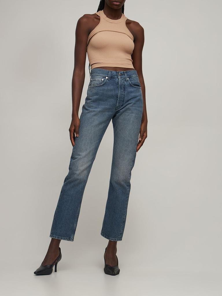 Relaxed Fit Cotton Denim Jeans商品第1张图片规格展示