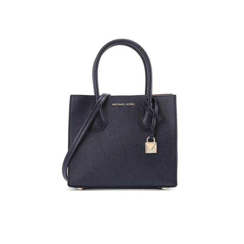 商品[国内直发] Michael Kors|迈克·科尔斯 MICHAEL KORS MK女包 MOMAD系列女士皮革手提斜挎包小号 黑色 30T0GNXT1L BLACK,价格¥1085,第1张图片详细描述