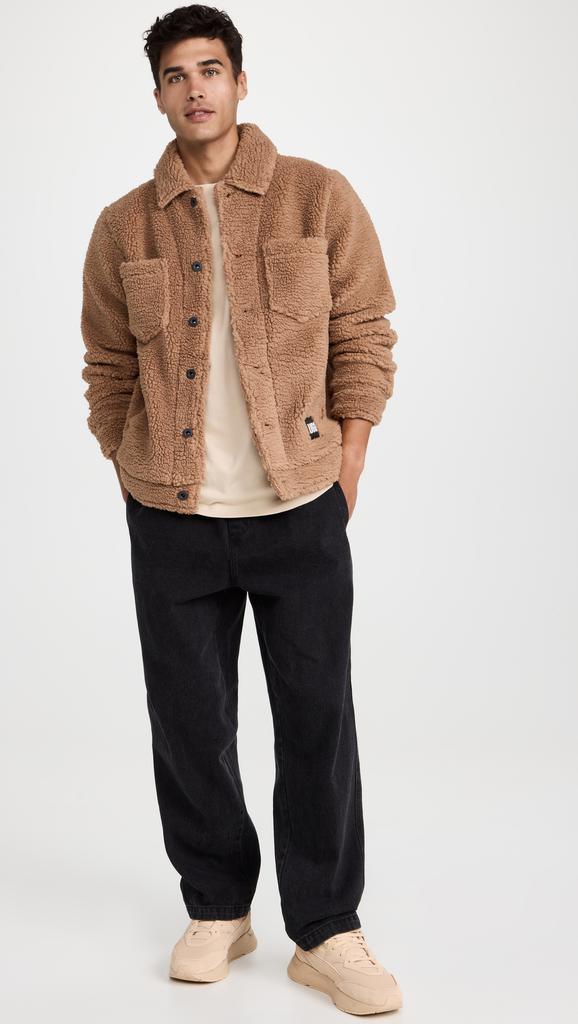 UGG Janson Faux Sherpa Trucker Jacket商品第5张图片规格展示