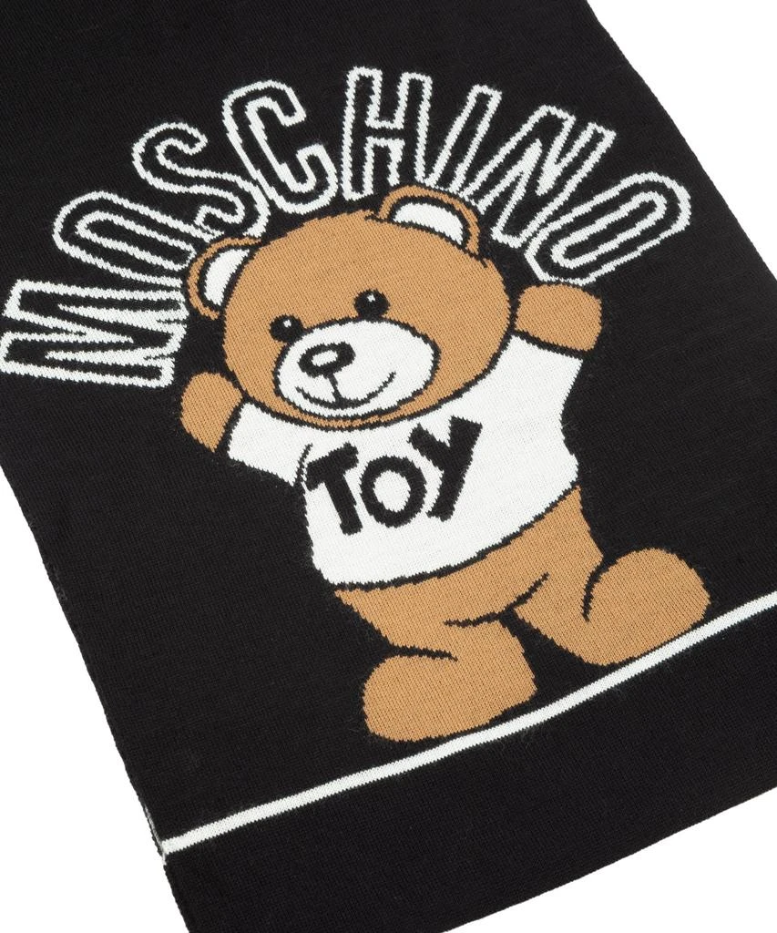 商品Moschino|Moschino Teddy Bear Wool Wool Scarf,价格¥969,第2张图片详细描述