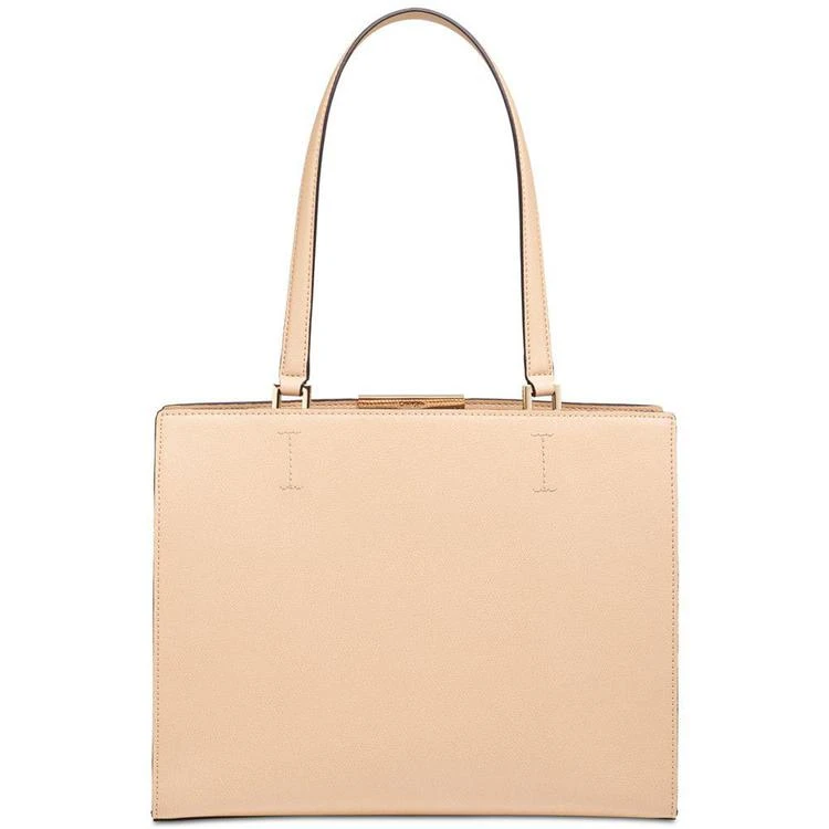 商品Calvin Klein|Lola Medium Leather Tote,价格¥1587,第4张图片详细描述