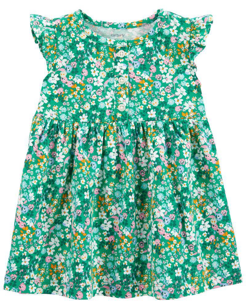 商品Carter's|Floral Flutter Dress,价格¥60,第3张图片详细描述