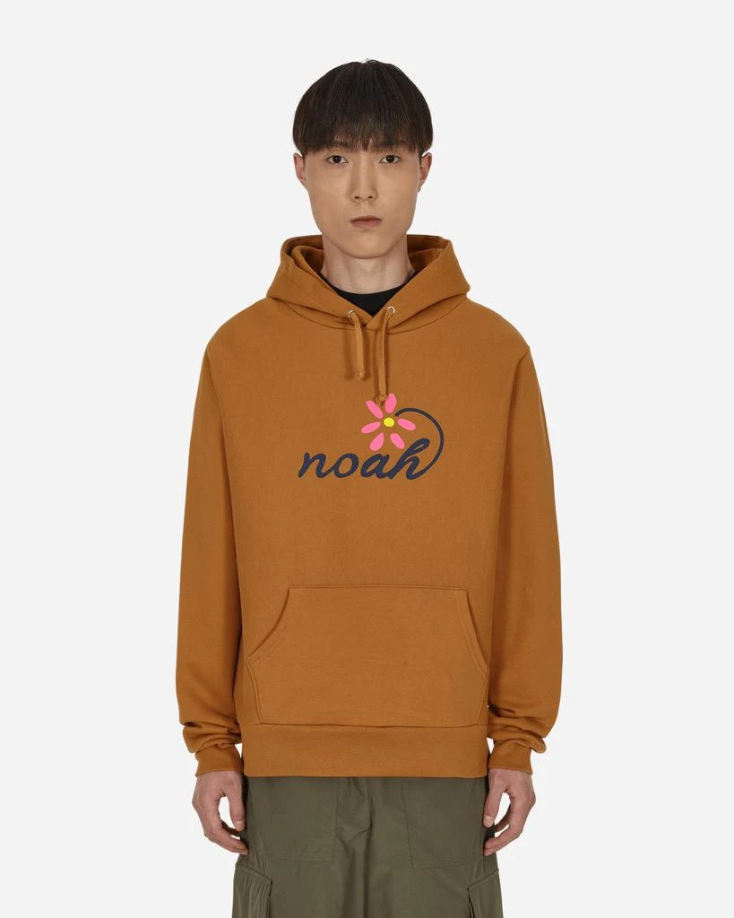 商品Noah|Florist Hooded Sweatshirt Brown,价格¥1165,第1张图片