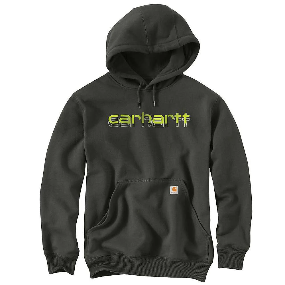 商品Carhartt|Carhartt Men's Rain Defender Loose Fit Midweight Logo Graphic Sweatshirt,价格¥355,第2张图片详细描述