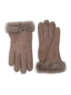 商品UGG|Shearling & Sheepskin Gloves,价格¥393,第1张图片详细描述
