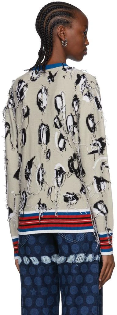 商品Charles Jeffrey Loverboy|Beige Merino Wool Cardigan,价格¥1573,第3张图片详细描述
