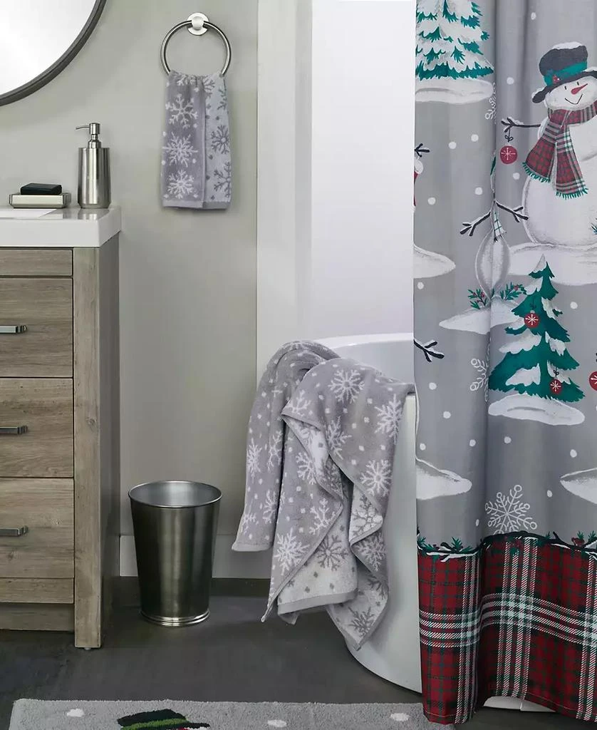 商品SKL Home|Scattered Snowflake Jacquard Cotton Bath Towel, 25" x 50",价格¥184,第4张图片详细描述