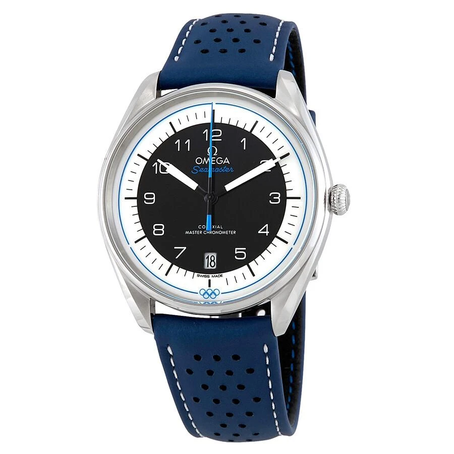 商品Omega|Seamaster Olympic Timekeeper Automatic Blue Leather Men's Limited Edition Watch 522.32.40.20.01.001,价格¥27958,第1张图片