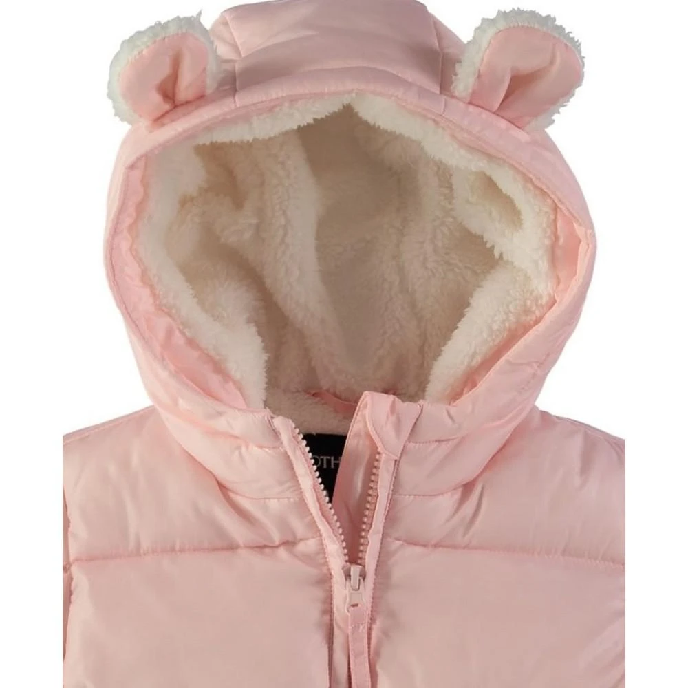 商品S Rothschild & CO|Rothschild Baby Girls Sherpa Hooded Animal Puffer Jacket,价格¥227,第3张图片详细描述