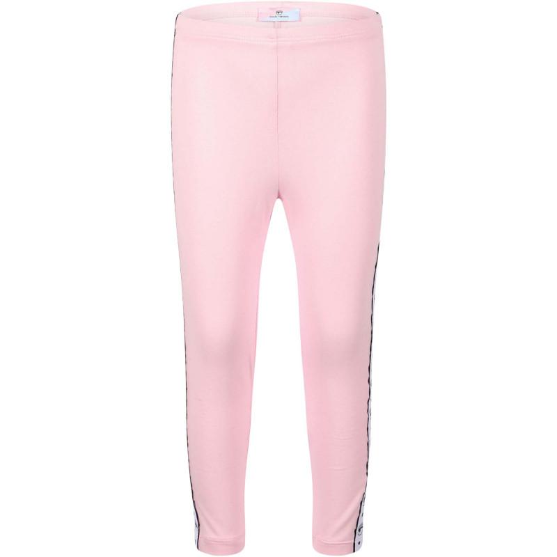 Eyelike logo tape leggings in pink商品第1张图片规格展示