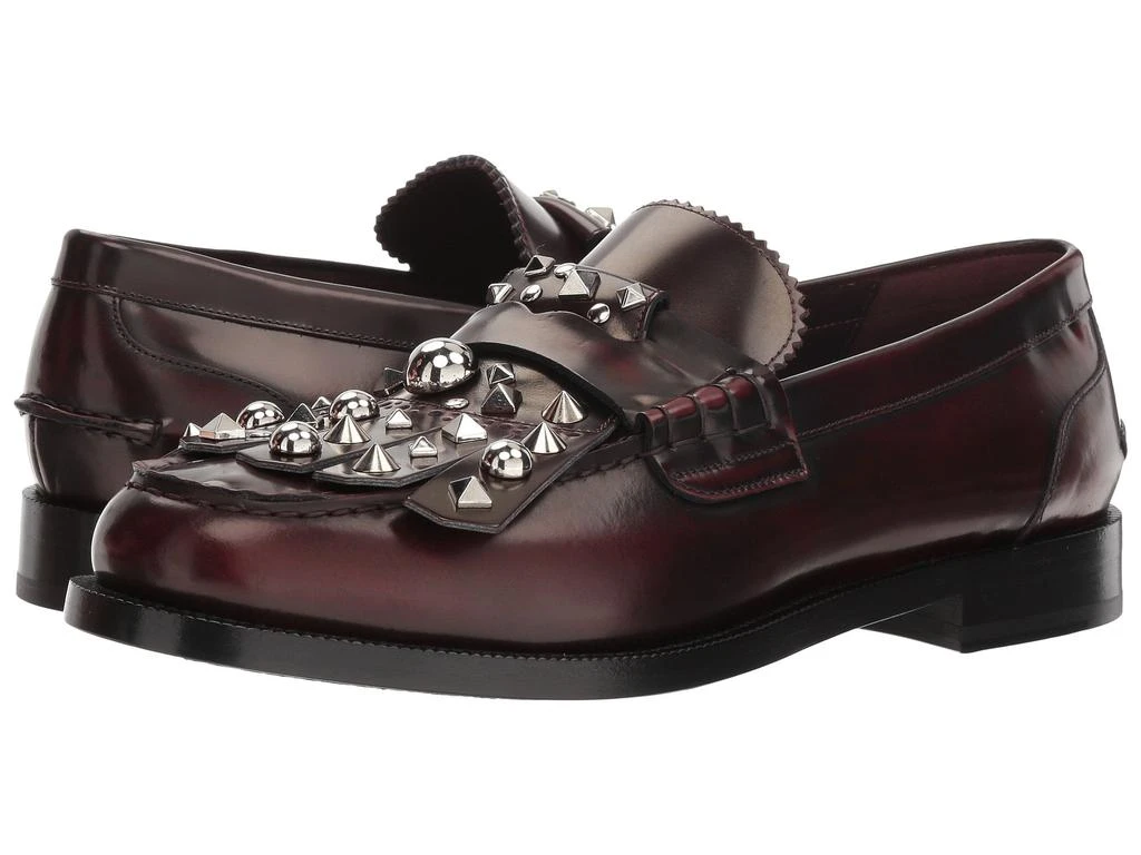 商品Burberry|Studded Fringe Loafers,价格¥1973,第1张图片