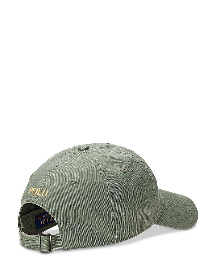 商品Ralph Lauren|Cotton Chino Logo Embroidered Ball Cap,价格¥287,第6张图片详细描述