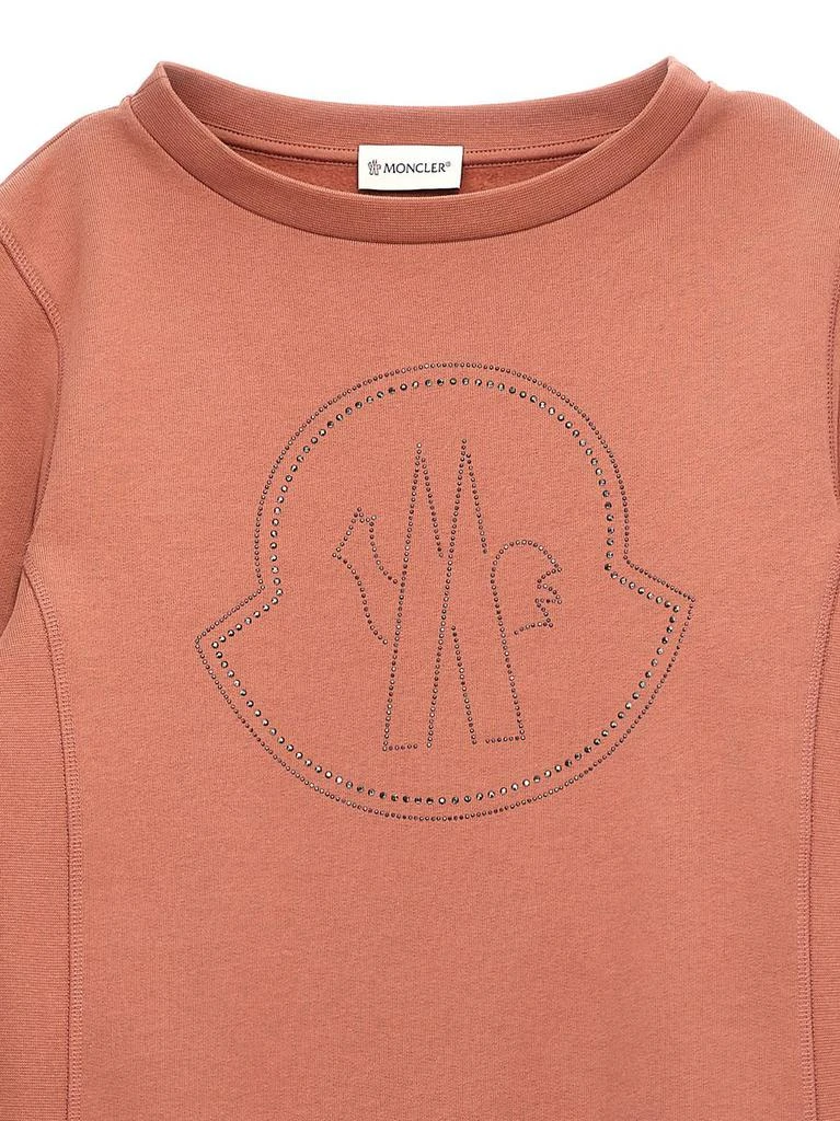 商品Moncler|Moncler Enfant Kids Rhinestone Sweatshirt,价格¥2466,第3张图片详细描述