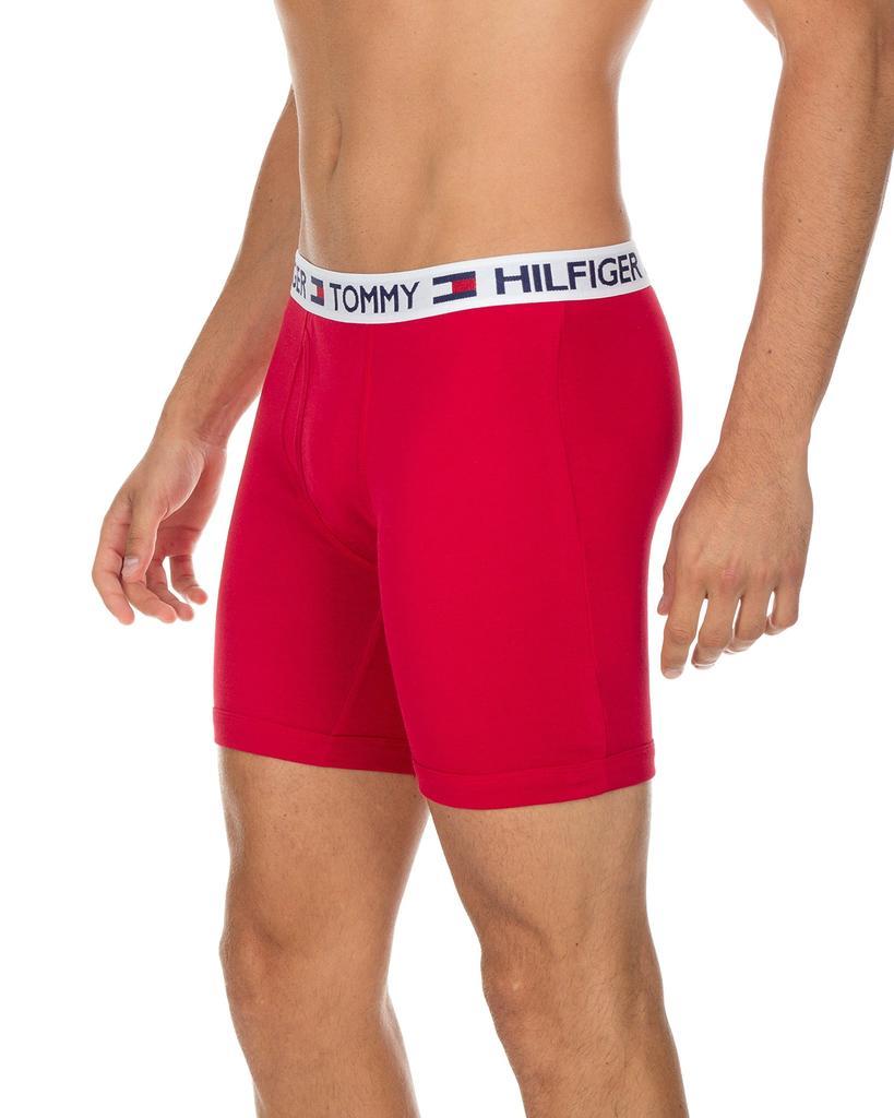 商品Tommy Hilfiger|Tommy Hilfiger Men's Underwear Cotton Classics 4-Pack Boxer Brief-Amazon Exclusive,价格¥202-¥658,第5张图片详细描述
