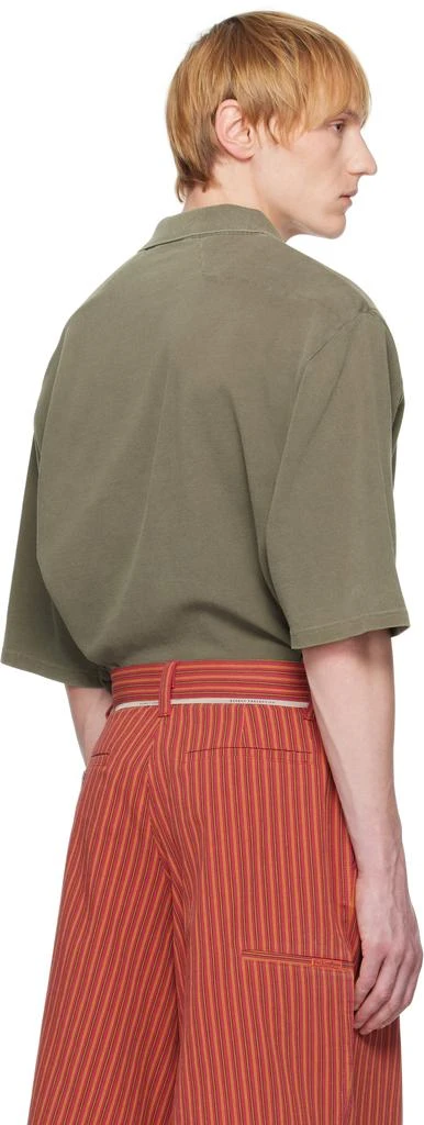 商品Martine Rose|Khaki Padded Polo,价格¥2871,第3张图片详细描述