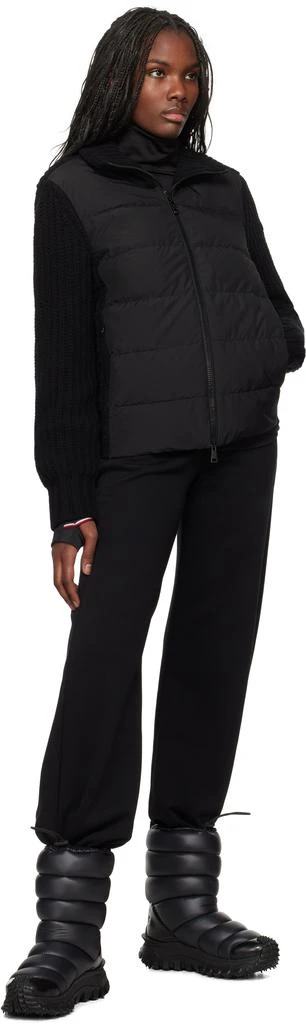 商品Moncler|黑色拼接羽绒夹克,价格¥11015,第5张图片详细描述