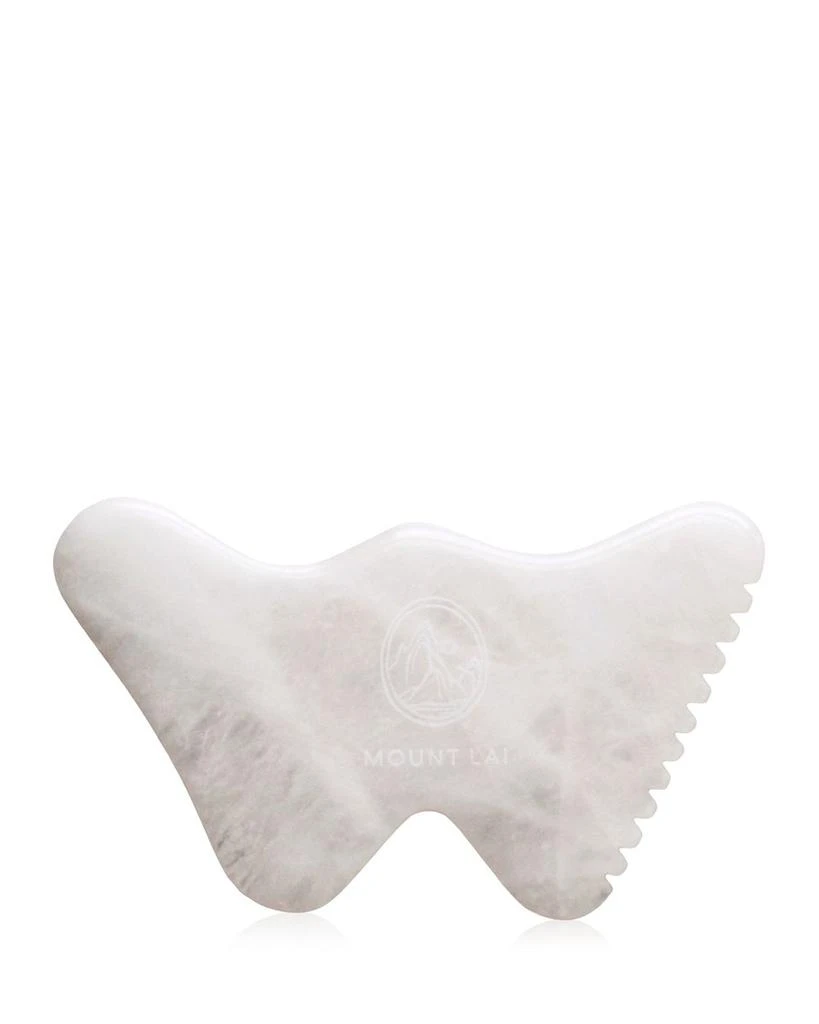 商品Mount Lai|The Vitality Qi White Jade Gua Sha Sculpting Tool,价格¥596,第1张图片