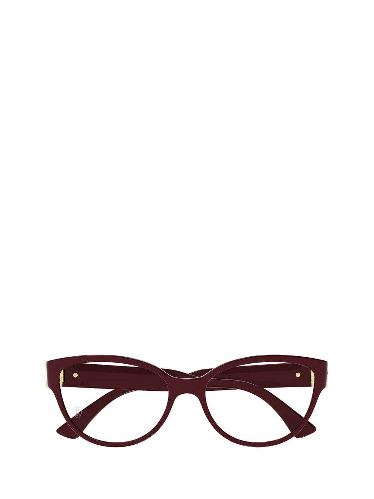 商品Cartier|Cartier Cat Eye Frame Glasses,价格¥3224,第1张图片