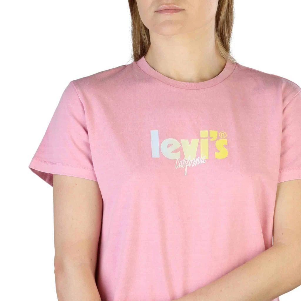 商品Levi's|T-shirts Pink Women,价格¥113,第3张图片详细描述