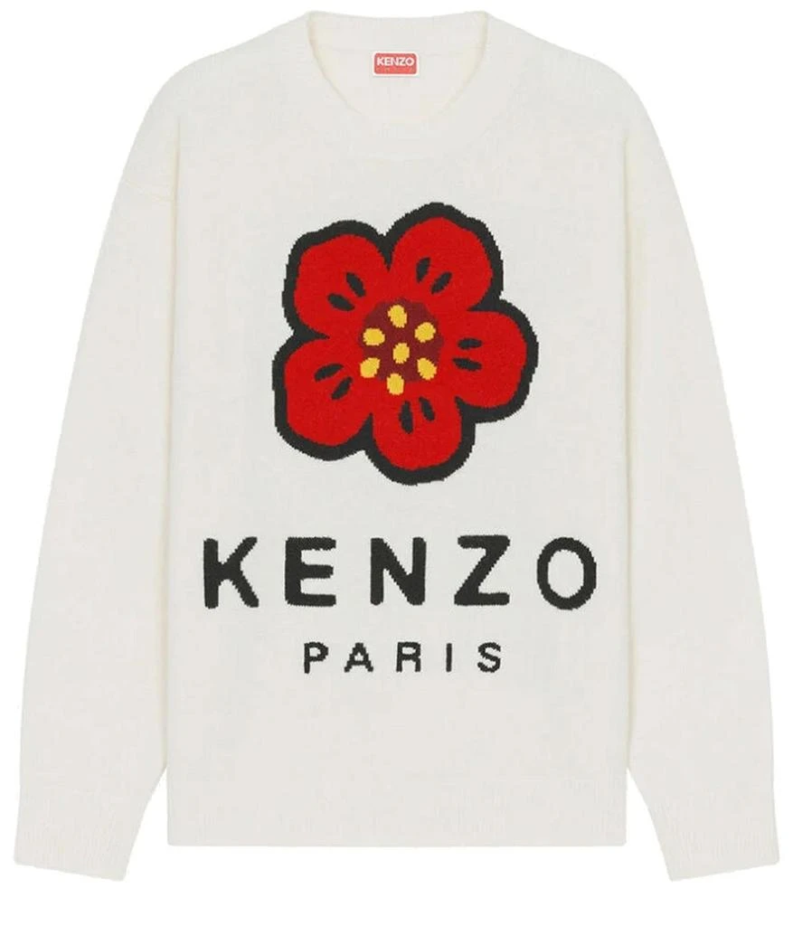 商品Kenzo|Kenzo Poppy Flower Knitted Jumper,价格¥1777,第1张图片详细描述