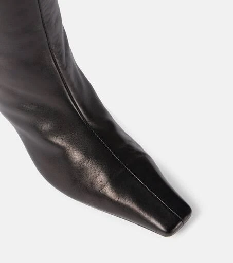 商品Khaite|Davis leather knee-high boots,价格¥13198,第5张图片详细描述