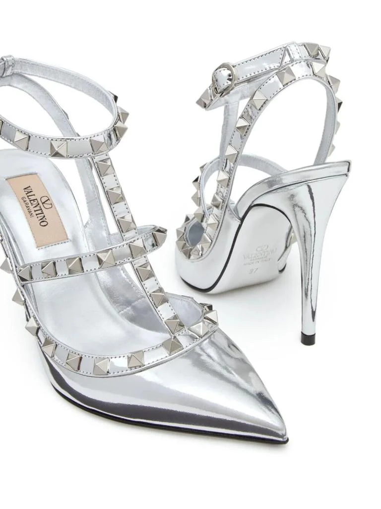 商品Valentino|Rockstud mirror-effect pumps,价格¥4447,第5张图片详细描述