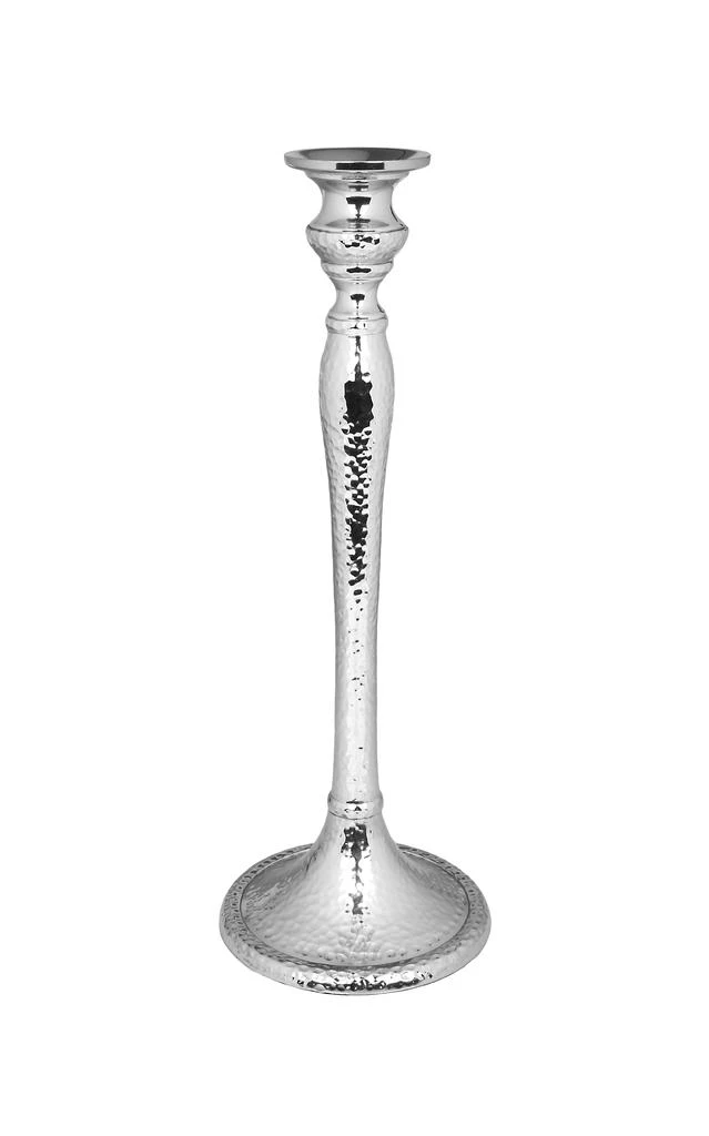 商品Classic Touch Decor|Nickel Candlestick - 12.25"H,价格¥390,第1张图片